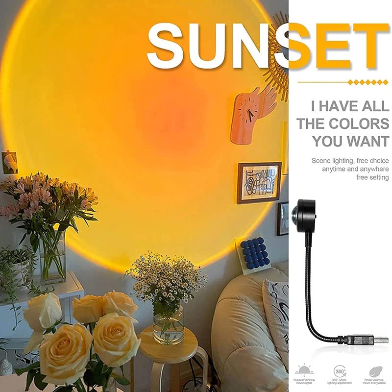 Glowify: USB Sunset Lamp